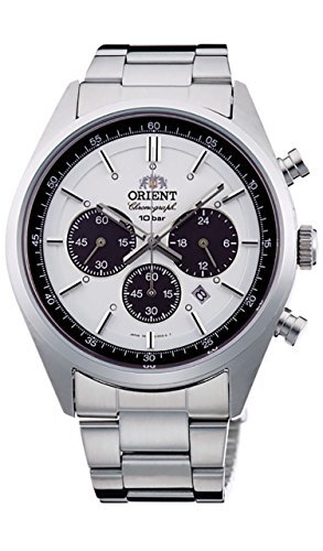 [Orient] NEO70’s Watch SOLAR PANDA WV0041TX Men’s Milky White