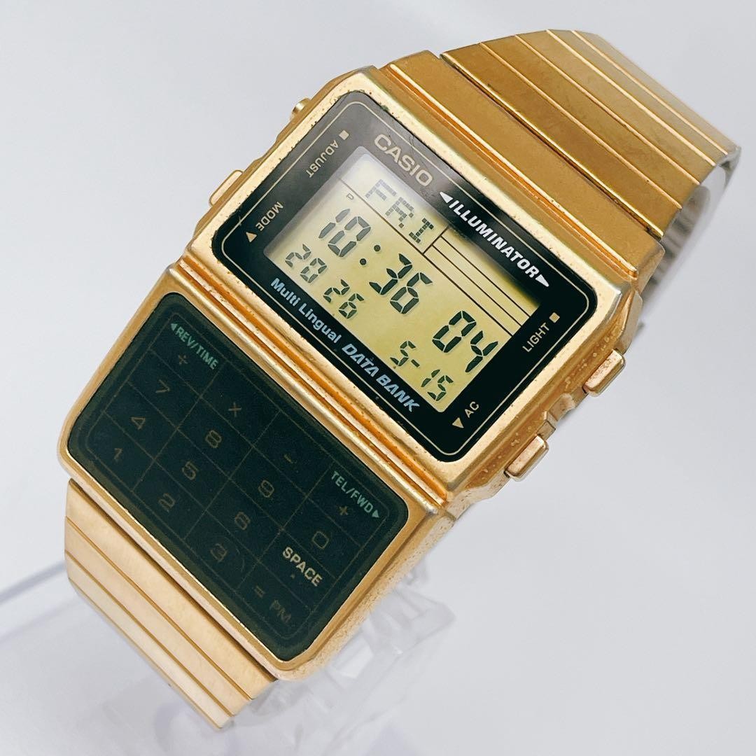 New battery/working Casio Data Bank vintage watch DBC-611G