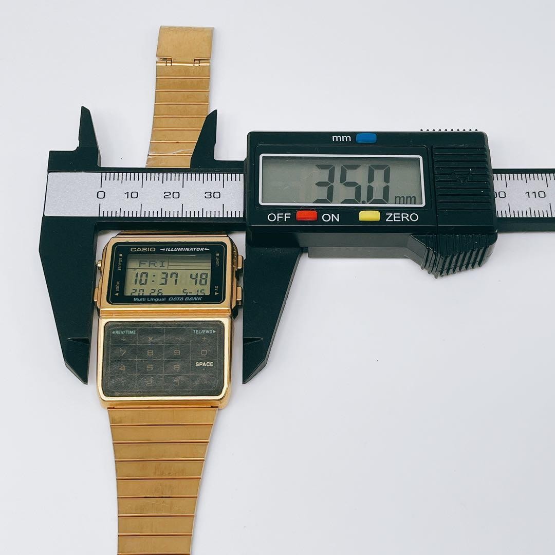 New battery/working Casio Data Bank vintage watch DBC-611G
