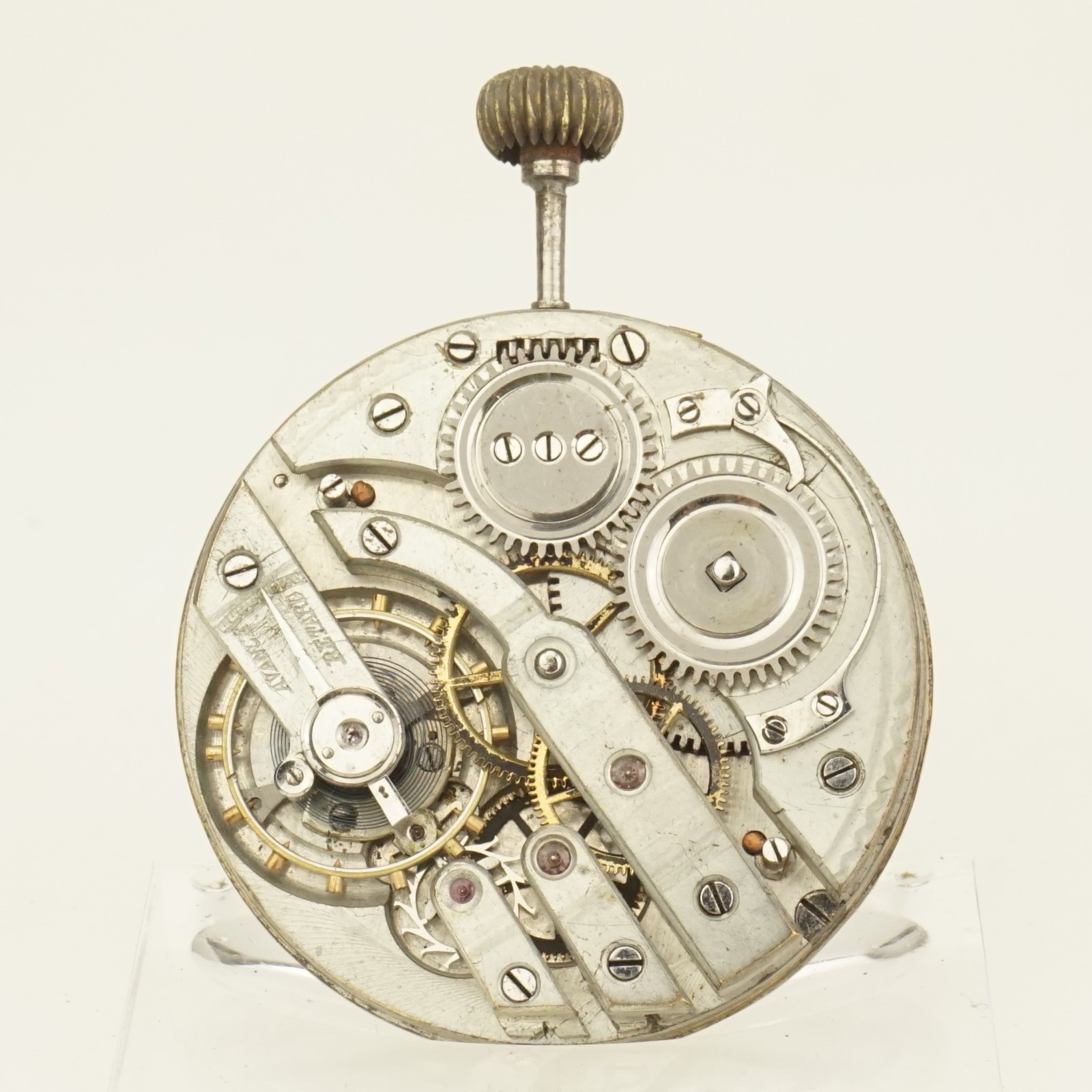 Rare! Movement Pocket watch Men’s no repeater fusee duplex chronometer RAR