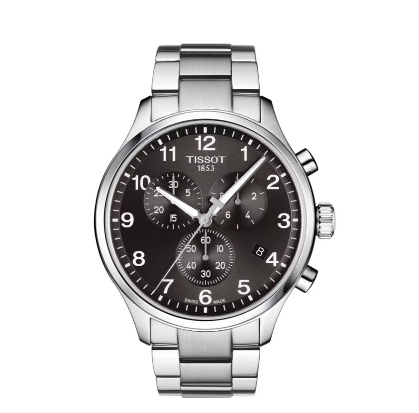Tissot Chrono XL Classic Swiss Quartz Black Dial 45mm Men’s Watch T1166171105701