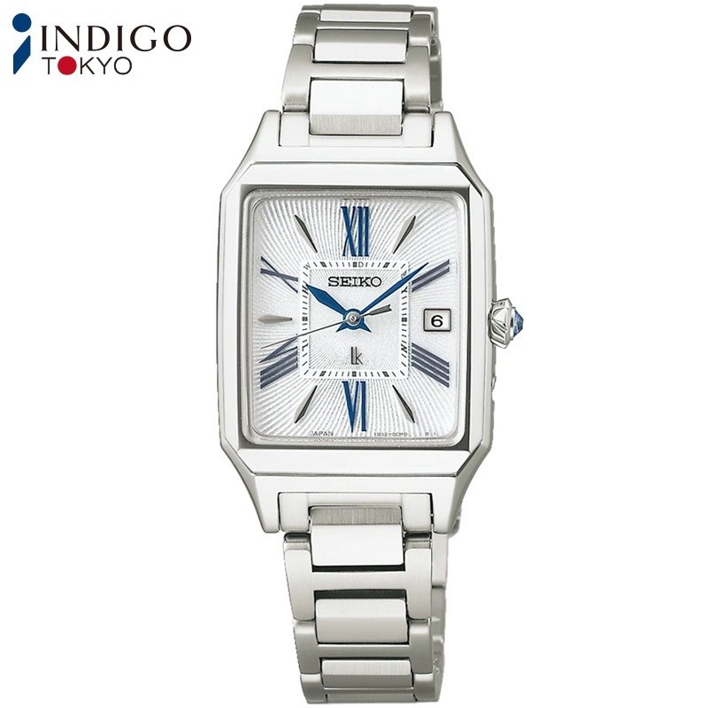 Seiko Lukia SSVW209 Radio Solar Silver White Dial 23.9mm Watch Women