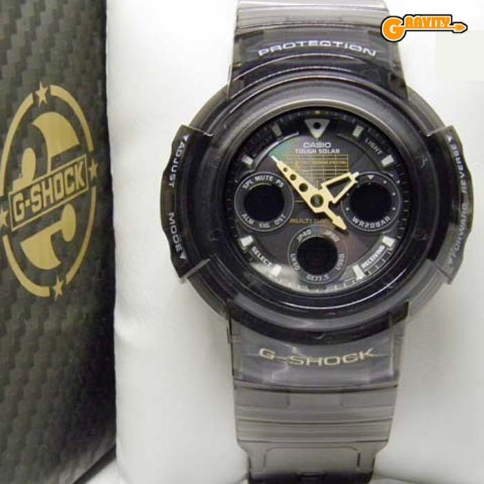 G-Shock AW 525D 8JAF Ocean ray 25th Anniversary Model Radio Solar CASIO Used