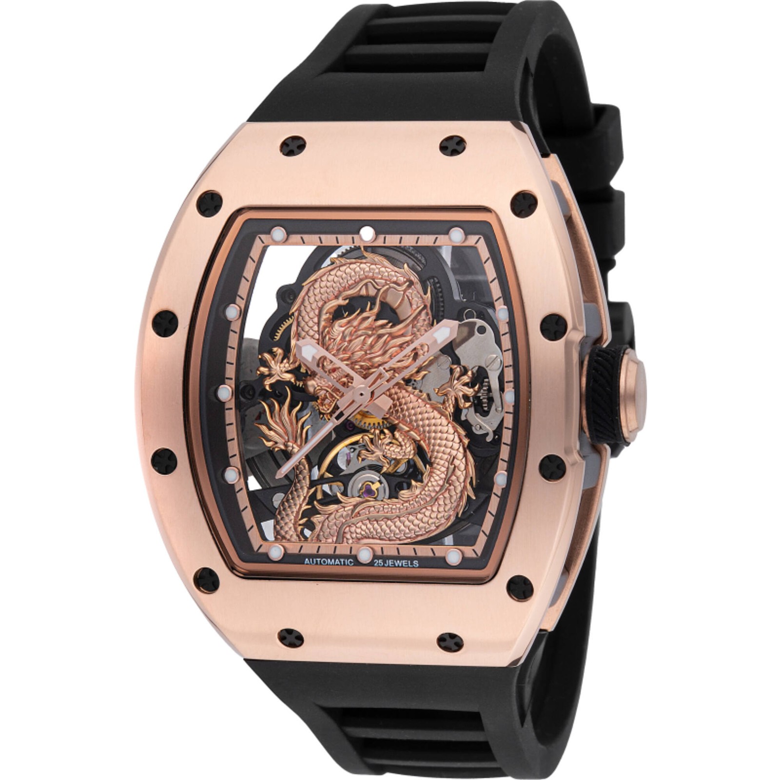 Invicta Men’s Watch S1 Rally Dragon Edition Chrono Black Silicone Strap 49014