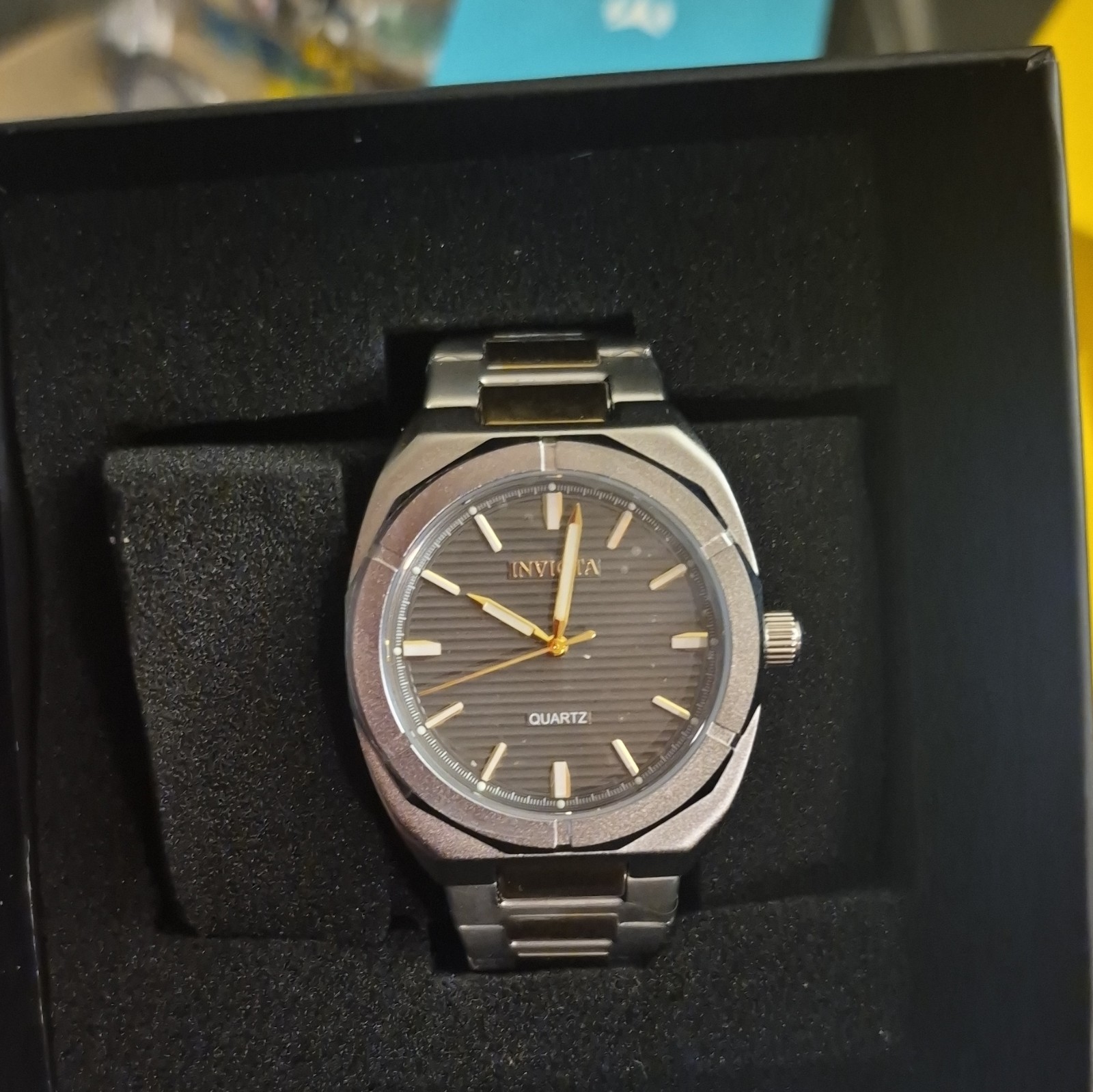 Invicta Celestial Polaris Men Watch 42mm Gold And Steel (69209)