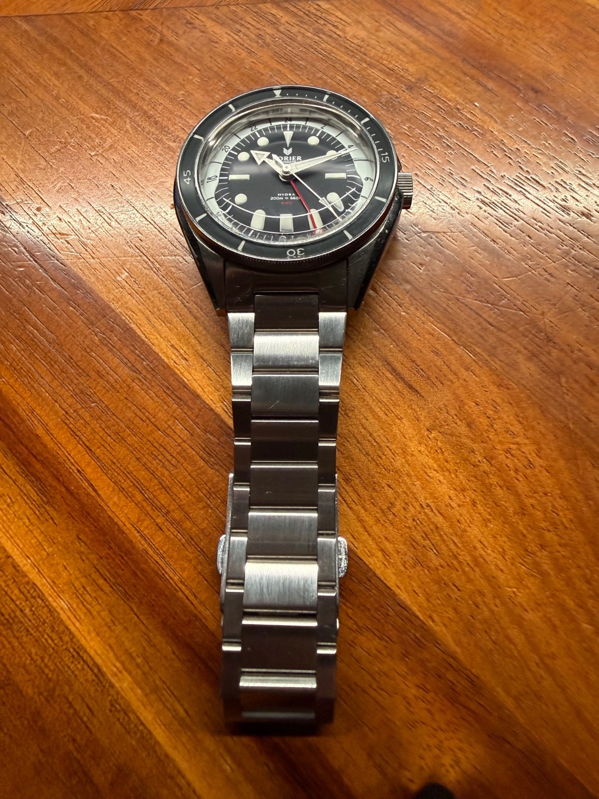 Lorier Hydra SIII GMT Automatic Watch- Miyota 9075 – Flyer GMT- 41MM case