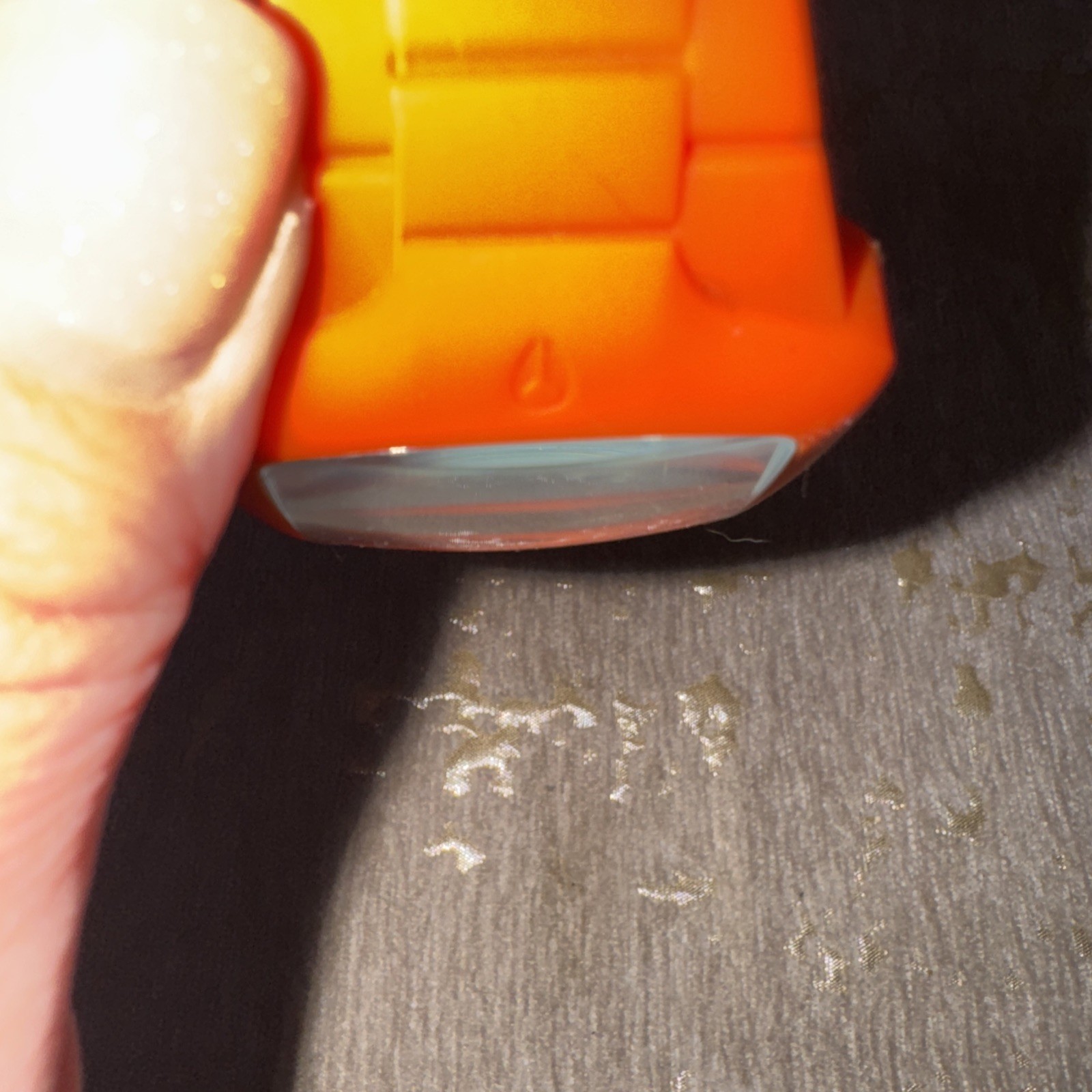 Nixon The Rubber Player “Yes It’s Real” Orange Surf Men’s Analog Wrist Watch