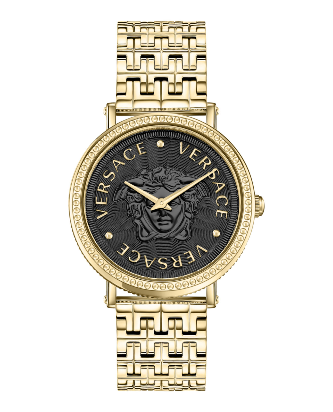 Versace Womens V-Dollar Gold 37mm Bracelet Fashion Watch