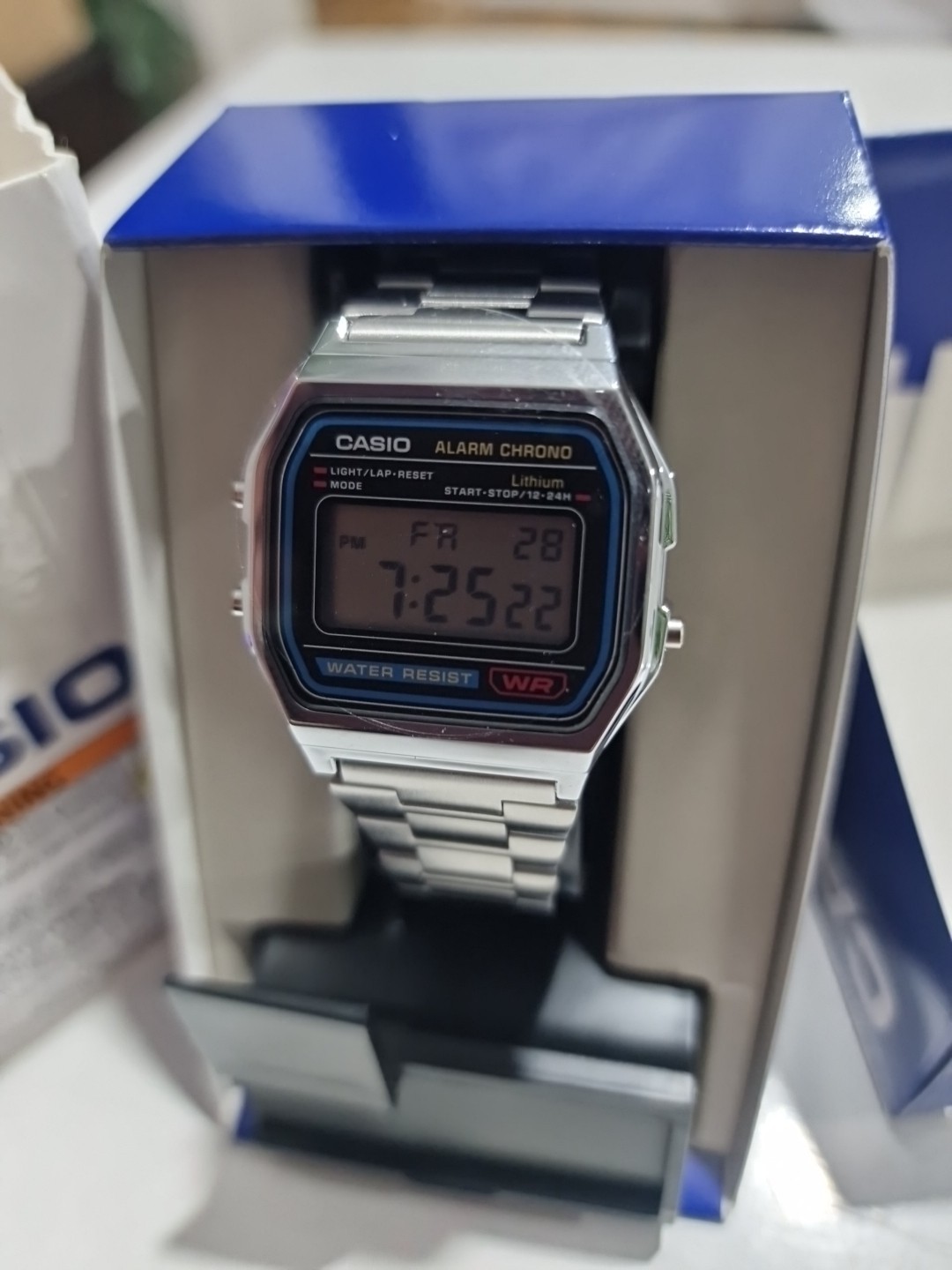 Casio A158WA-1CR Watch
