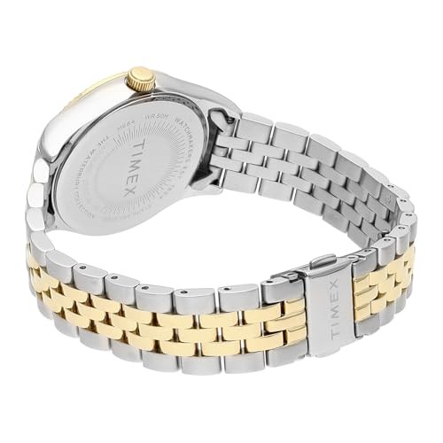 TIMEX Waterbury Legacy TW2V45600 Silver Stainless Steel Women’s Watch New in Box