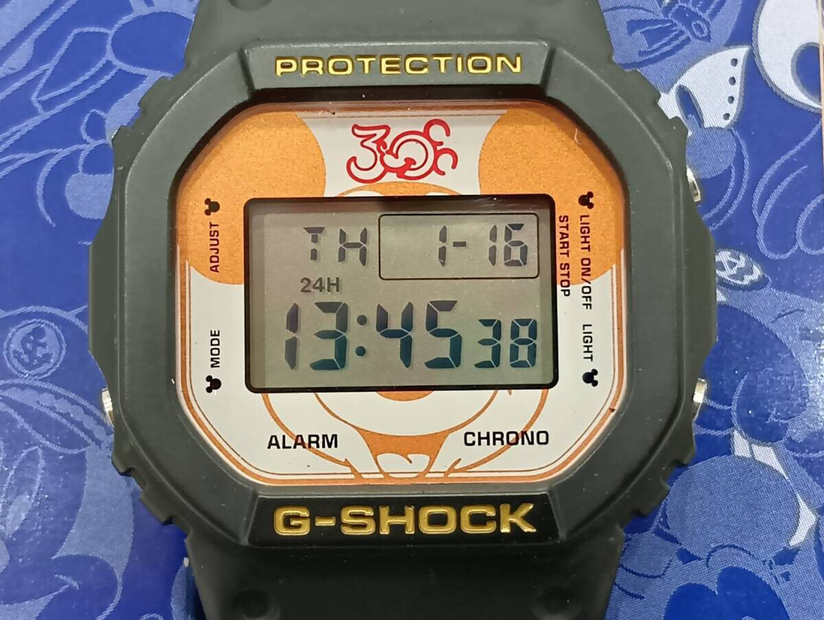 G-Shock Tokyo Disney Resort Limited Edition 30th Anniversary DW-5600VT / JAPAN