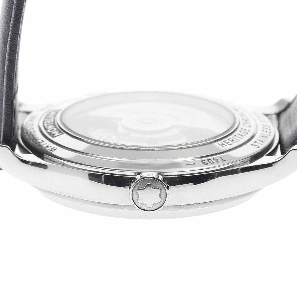 Montblanc 7403 Heritage Chronometry Twin Counter Date Automatic Men’s Case 40mm