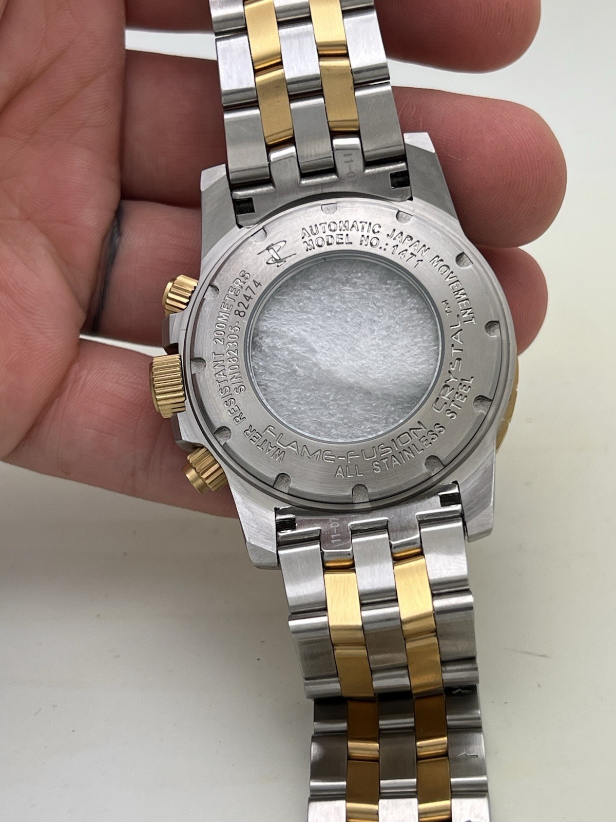 Invicta Reserve Collection ￼Watch Model 1471 Flame-fusion. No Movement Or Hands