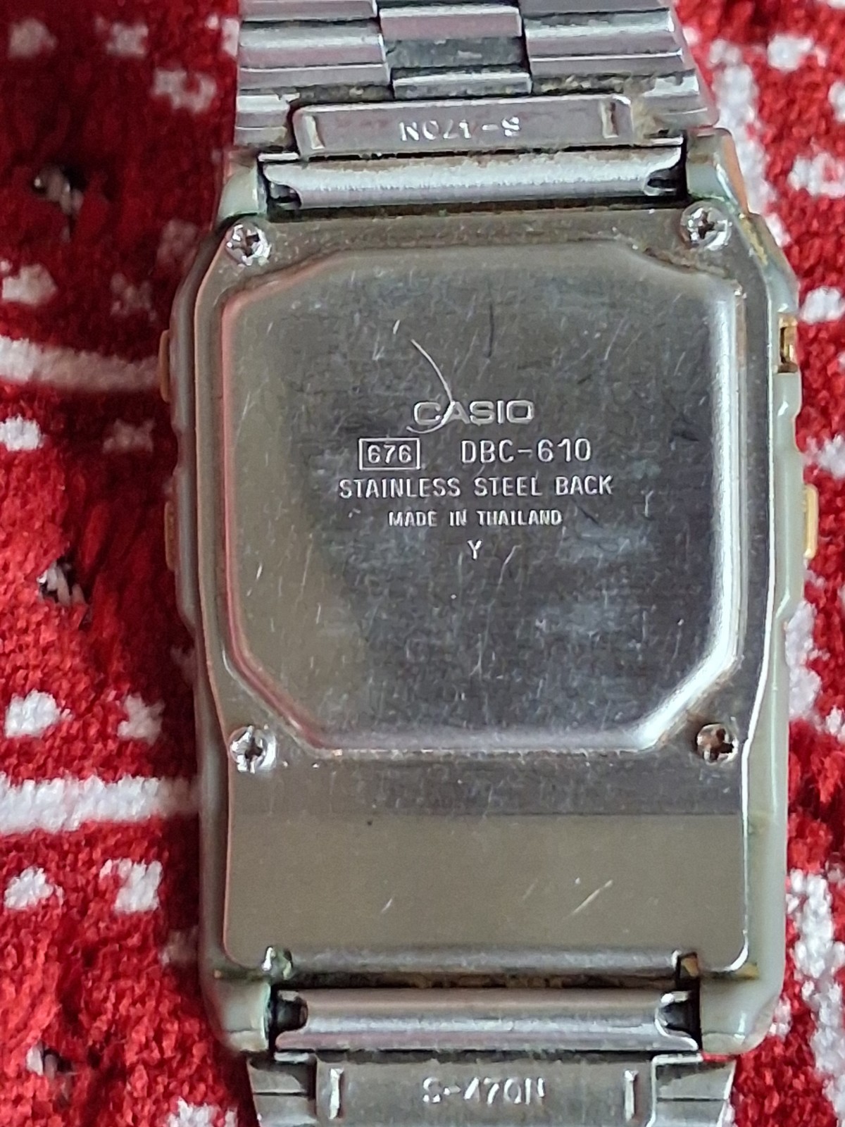 Vintage Casio DBC-610 Not Working Without Display Japan Made
