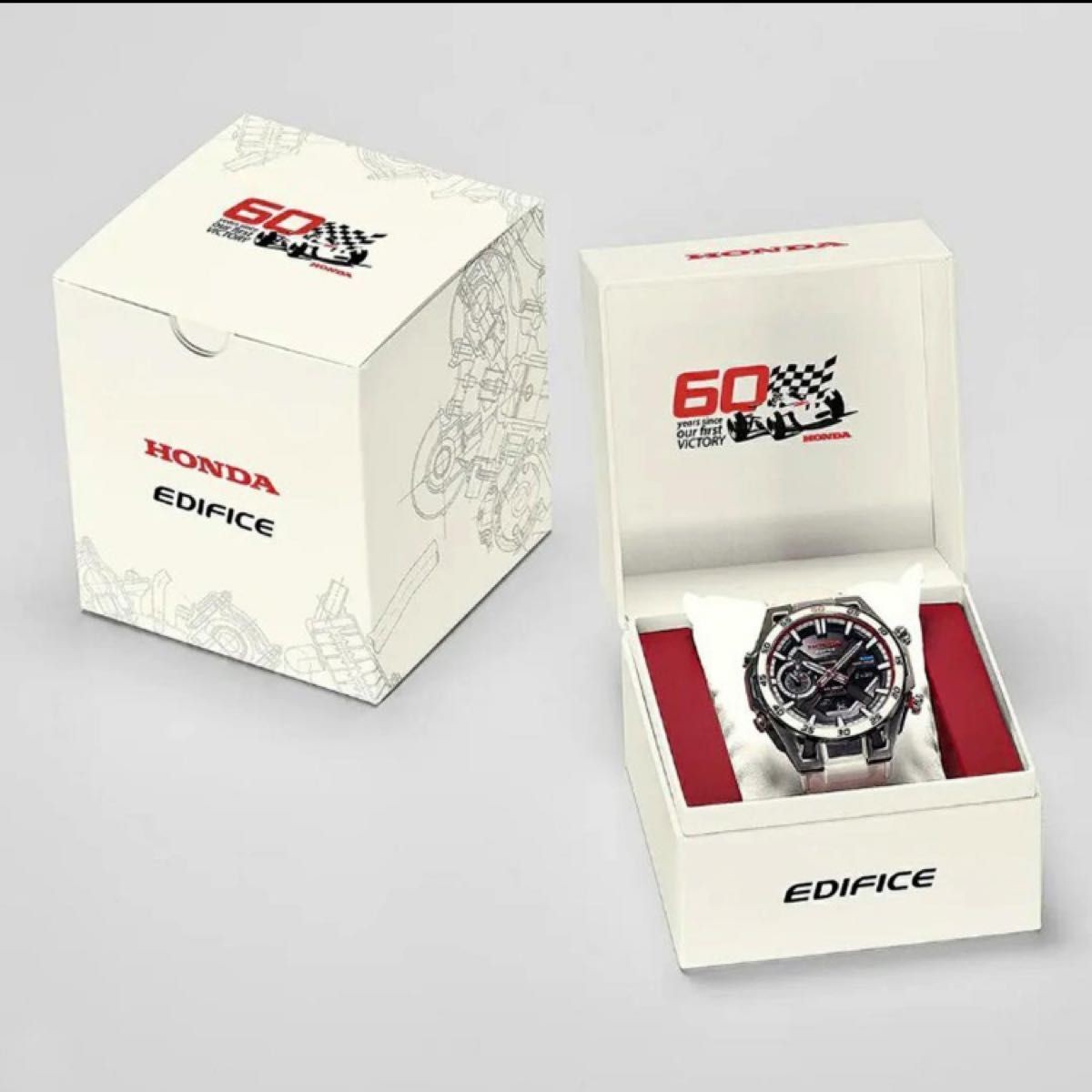 Casio Edifice Honda F1 Limited Edition ECB-2300HR-1AJR From Japan