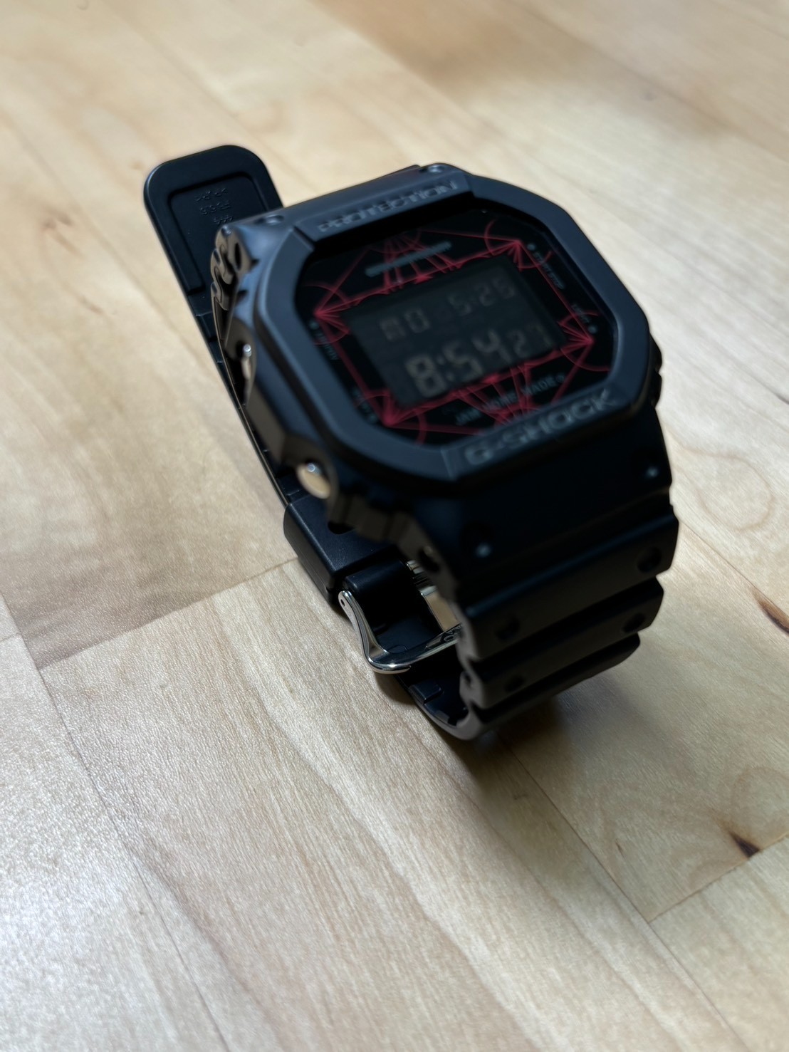JAM HOME MADE G-SHOCK 25th Anniversary DW-5600VT Limited Black Mint Boxed Japan