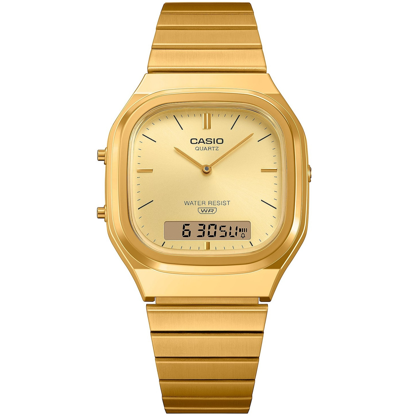 Casio Classic AQ-240EG-9AJF Quartz Gold Dial 35.8mm Watch
