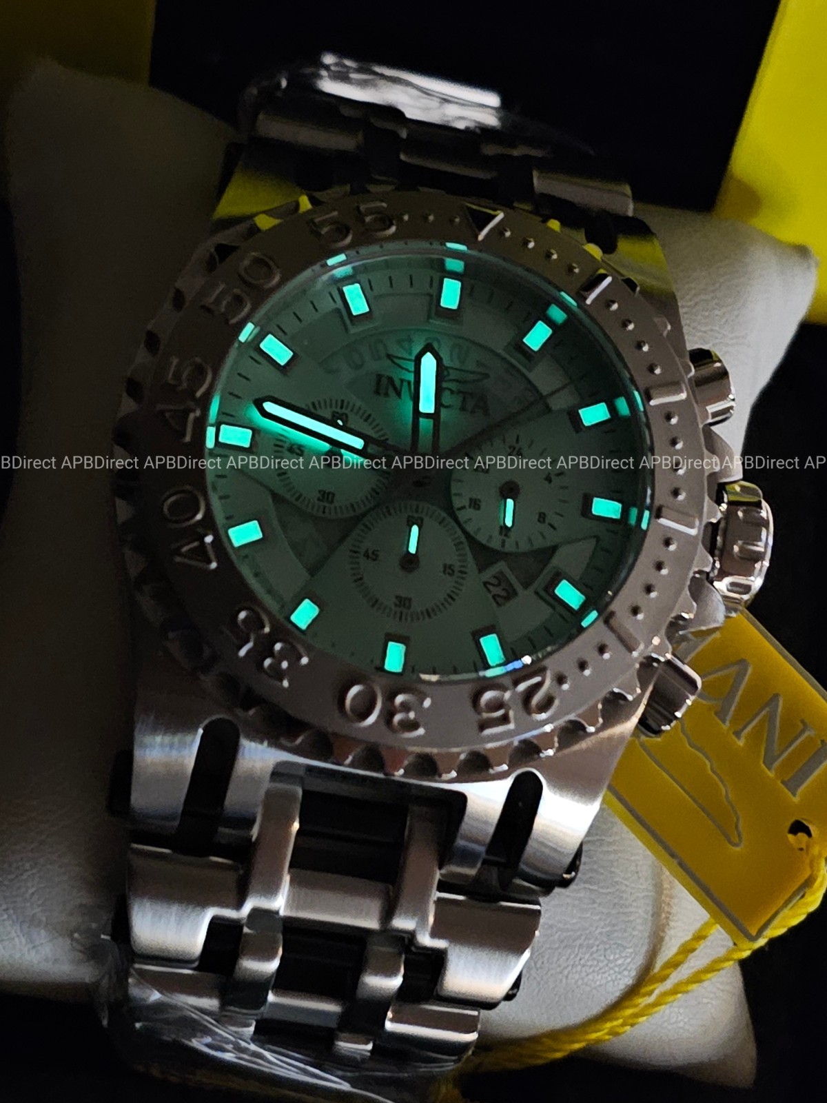 Invicta – CHAOS – Coalition Forces – TURQUOISE Blue 50mm Chronograph Mens Watch