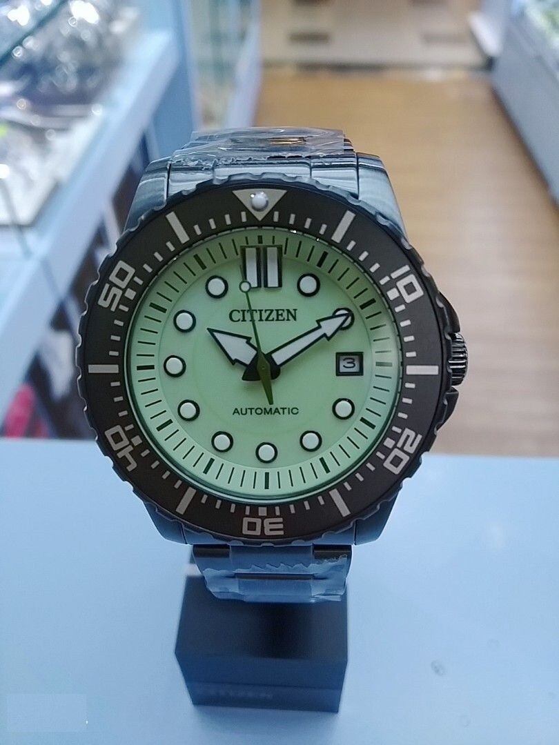Citizen NJ0177-84X Ø 43mm chrono automatic eco-drive date Luminous Dial w/box