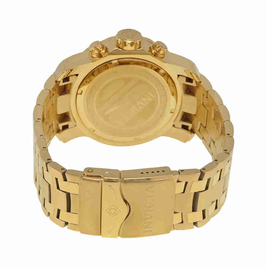 Invicta Scuba Pro Diver Chronograph Gold Dial Gold-tone Men’s Watch 0074