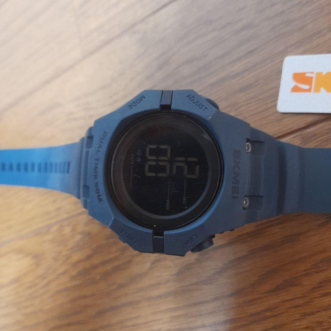 SKMEI digital watch blue