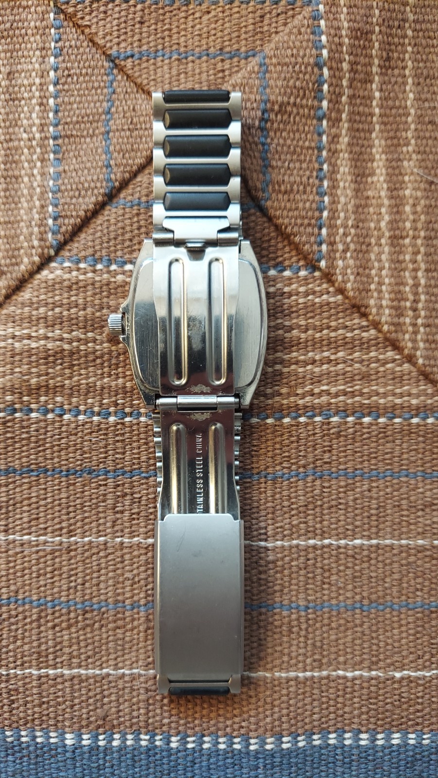 Vintage Seiko Chronos 5H23-5110 Black Dial Men’s Quartz Watch From USA Seller!