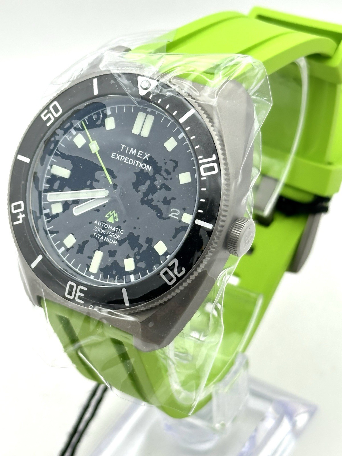 Timex Expedition Pioneer Titanium Automatic Men’s Watch TW2Y63700 – New Unworn