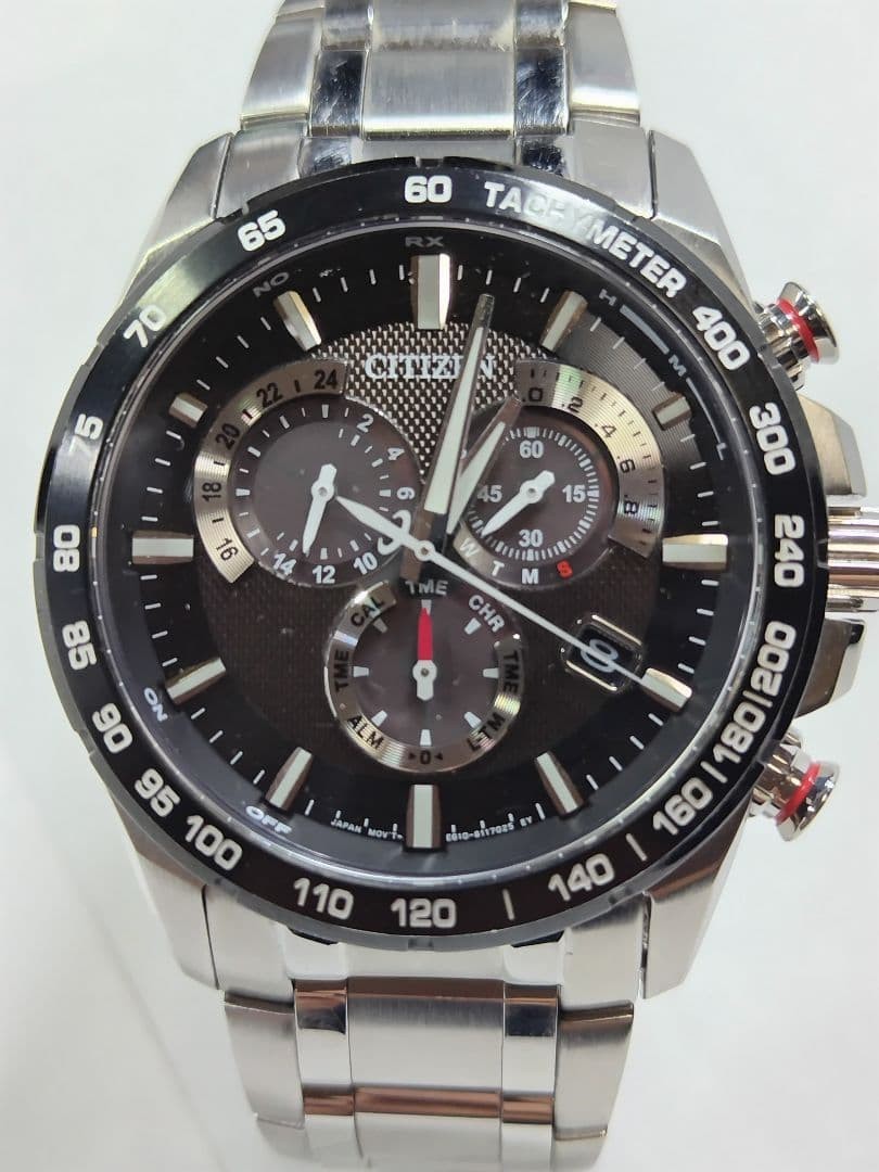Citizen Eco-Drive Chronograph: Japanet Collaboration E610-S104831