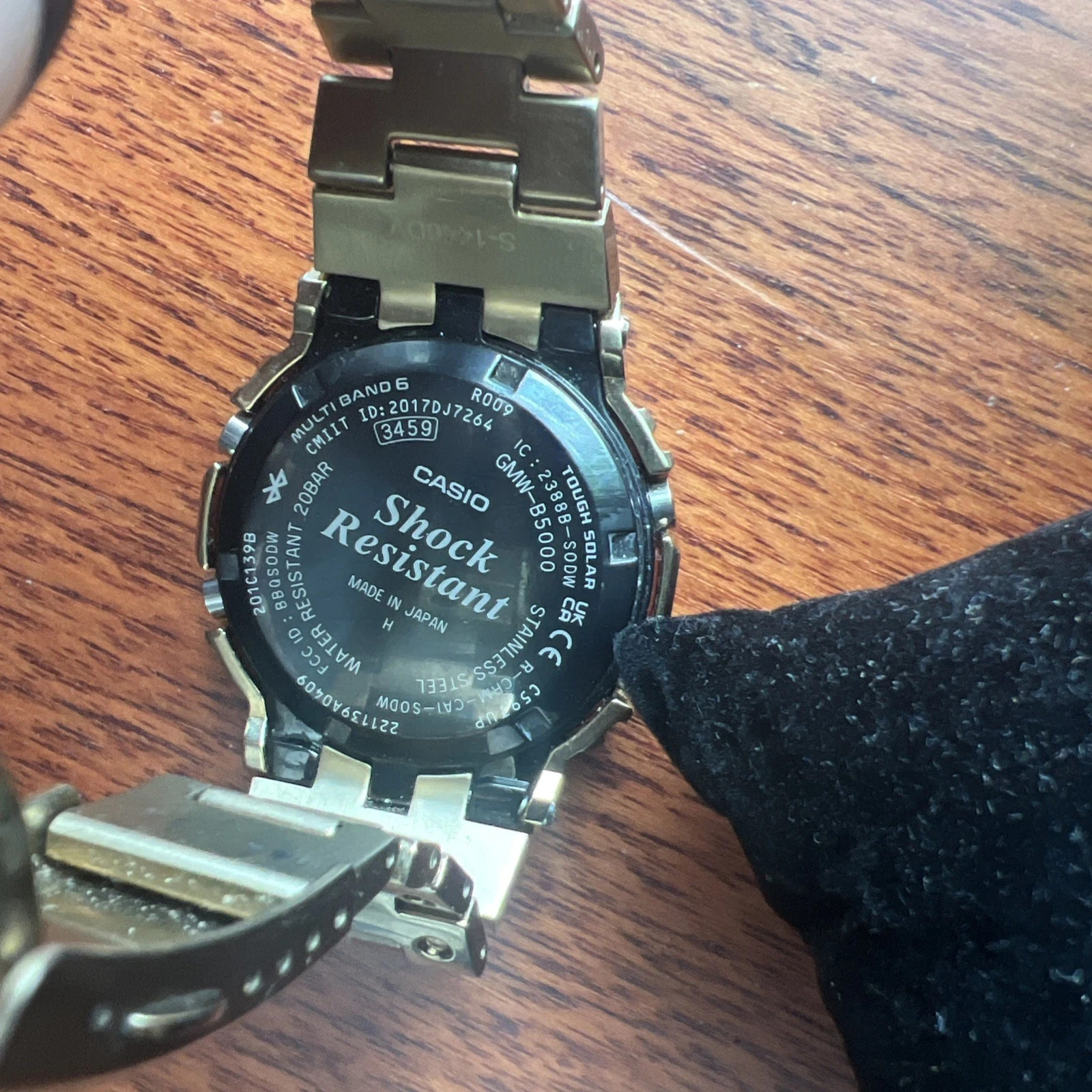 G-SHOCK GMW-B5000D-1JF with the RARE Exclusive 35th Anniversary Bezel & Bracelet