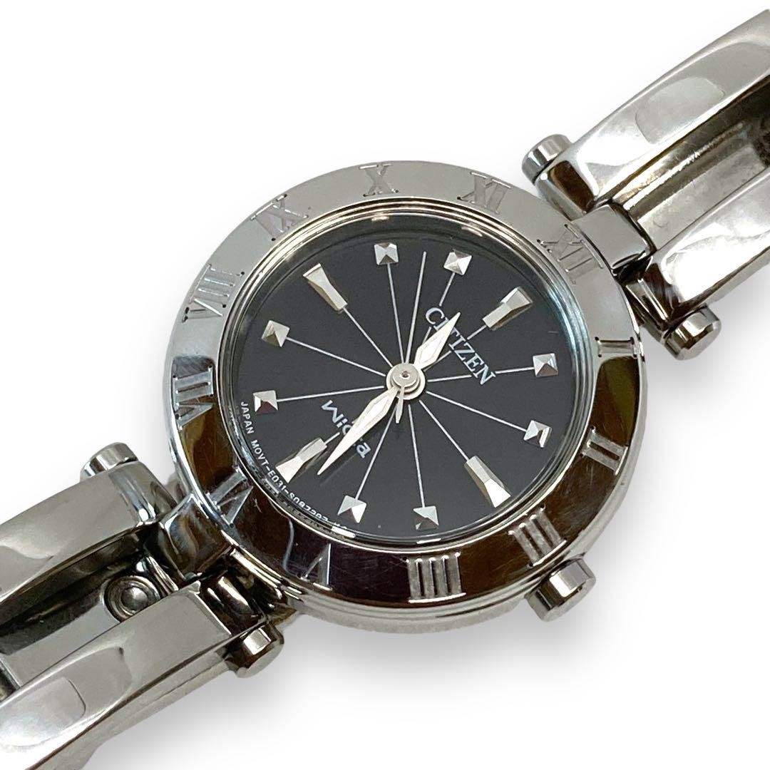 Ⴤ1241 ꕤExcellent condition Citizen wicca solar watch 【USED】