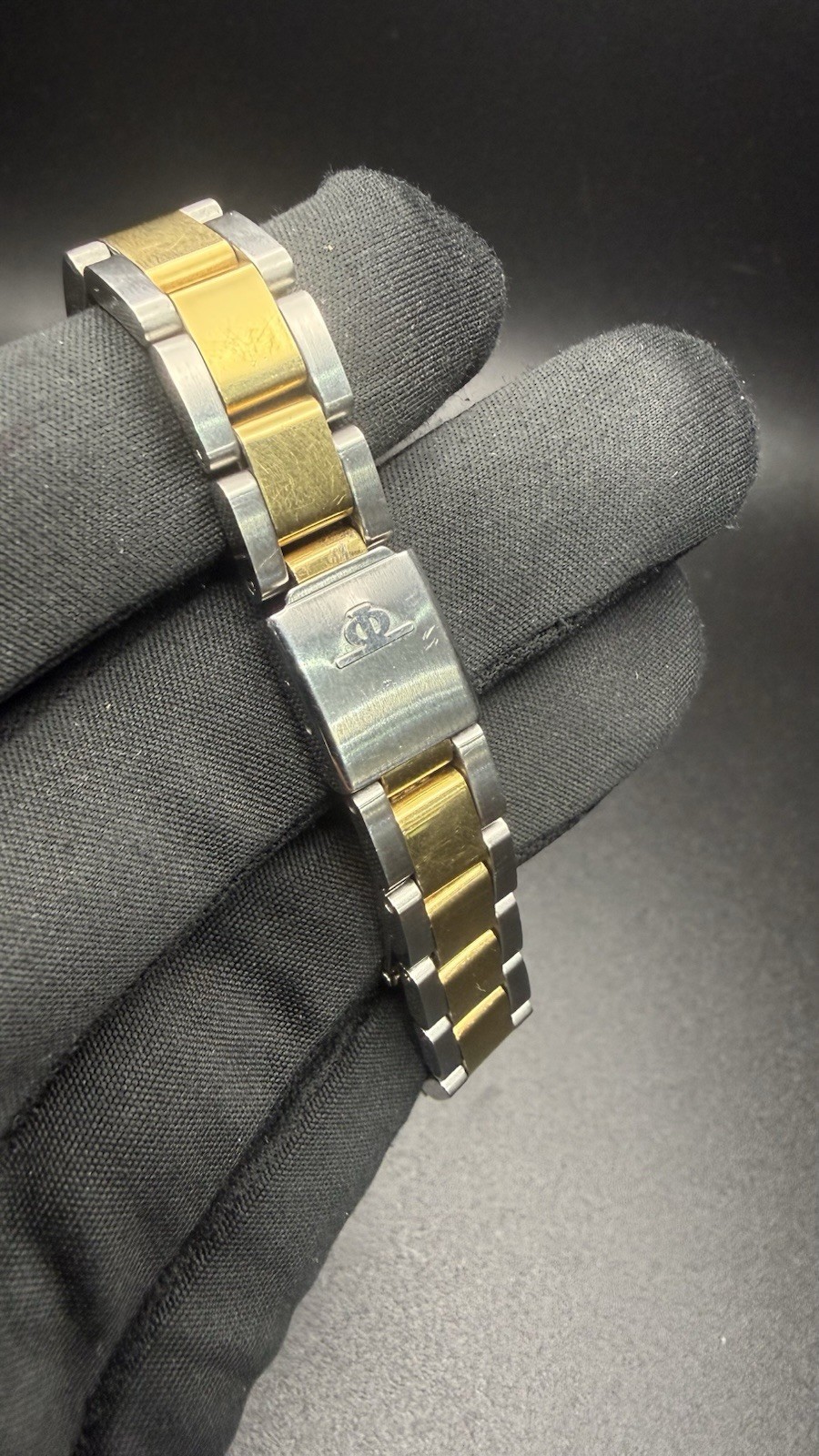 Baume & Mercier Automatic Classic Watch Two-Tone Gold Dial Roman Date