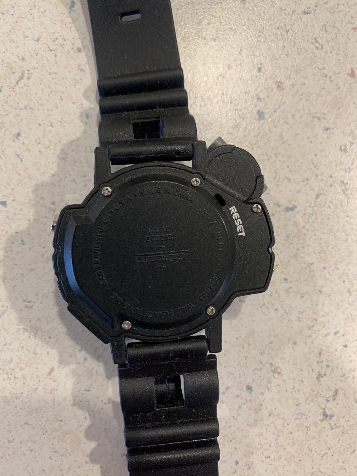 Wild Planet Spy Gear Digital Watch Red Black Gray AXP Needs Battery