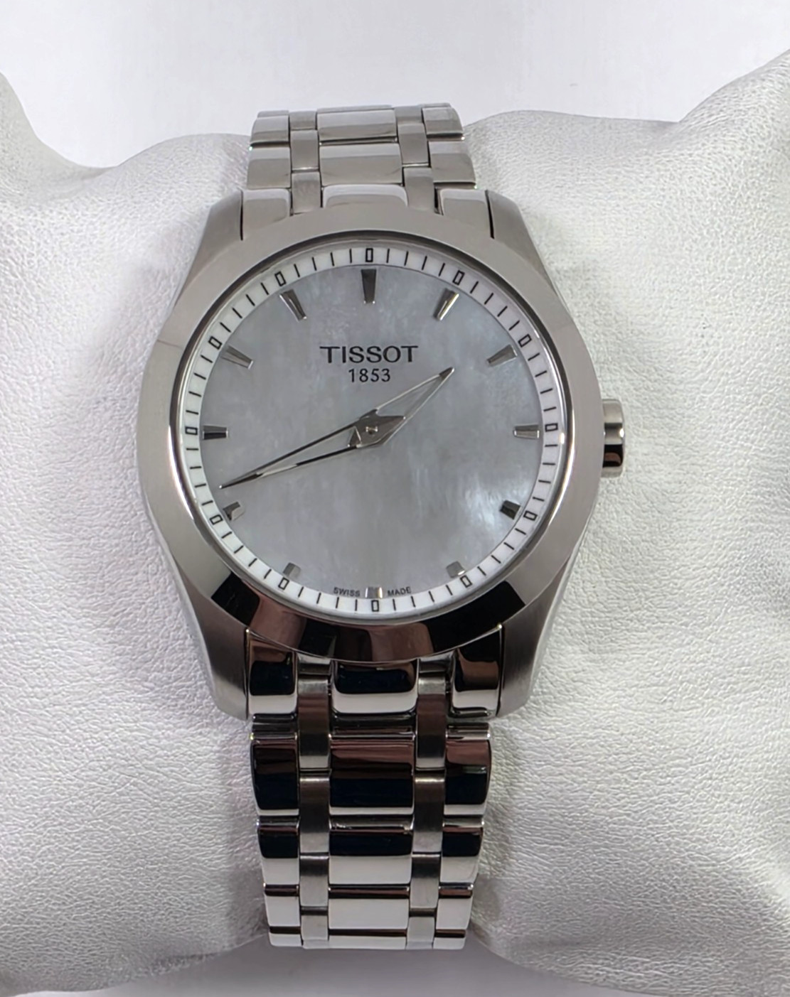 Tissot Couturier Secret Date Quartz Stainless Steel Ladies Watch T0352461111100