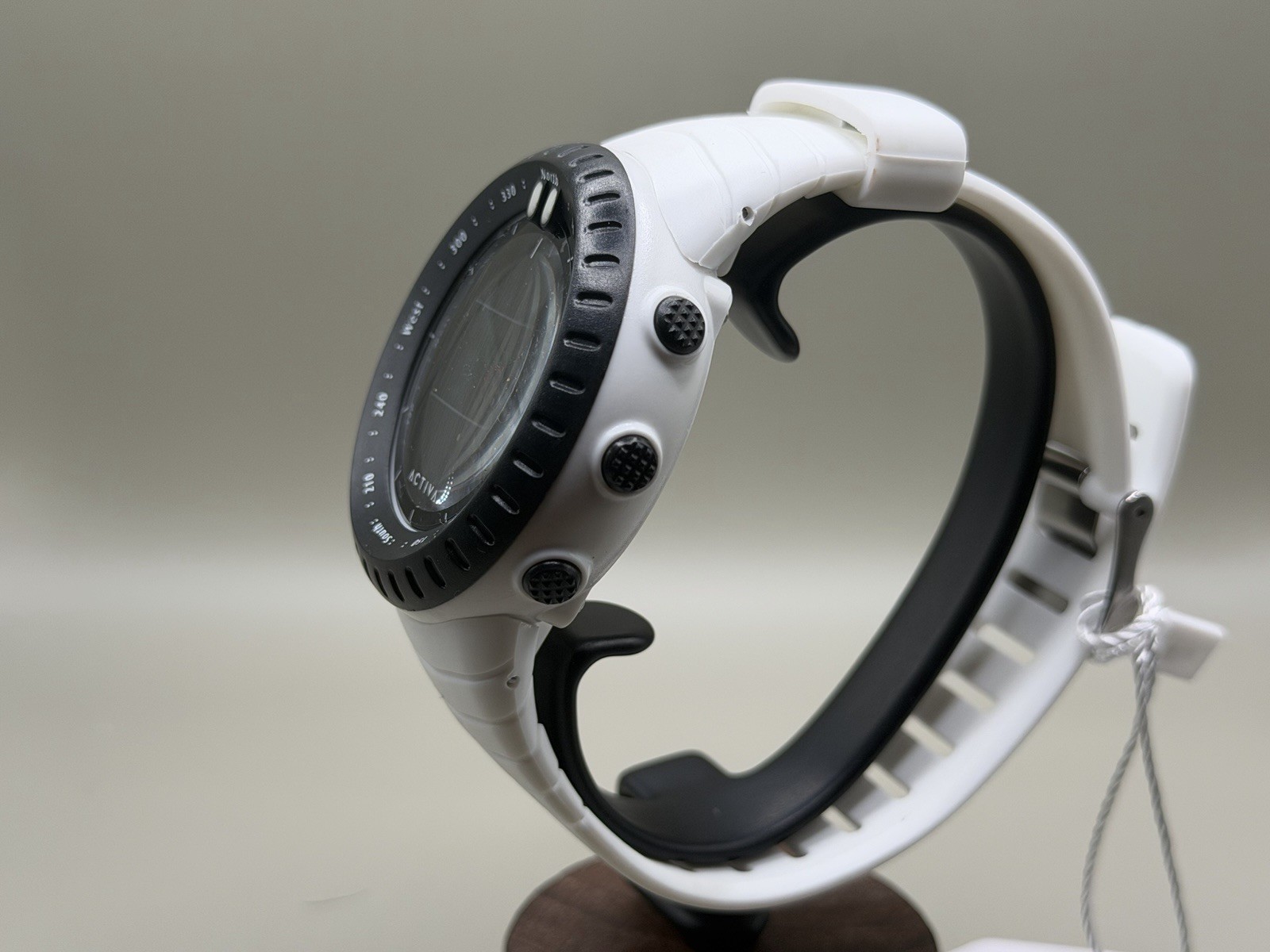 Activa Odyssey X White Tactical Digital Watch 53mm Futuristic Stealth Sport Men