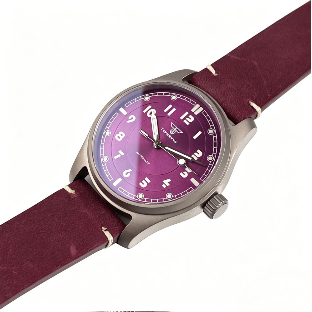 39mm NH35 Titanium Case Luxury Business 20ATM Diver Swim Men Mechanical Watch