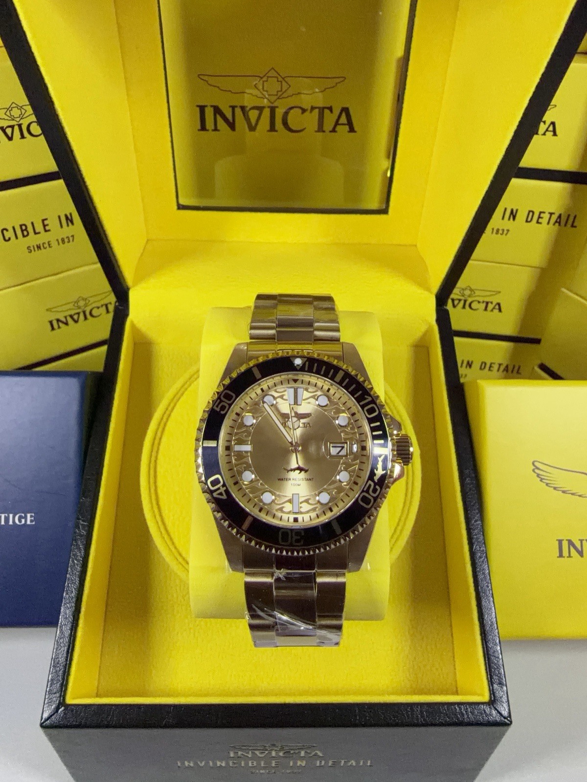 Invicta 30025 Pro Diver Men’s 43mm Watch – Gold