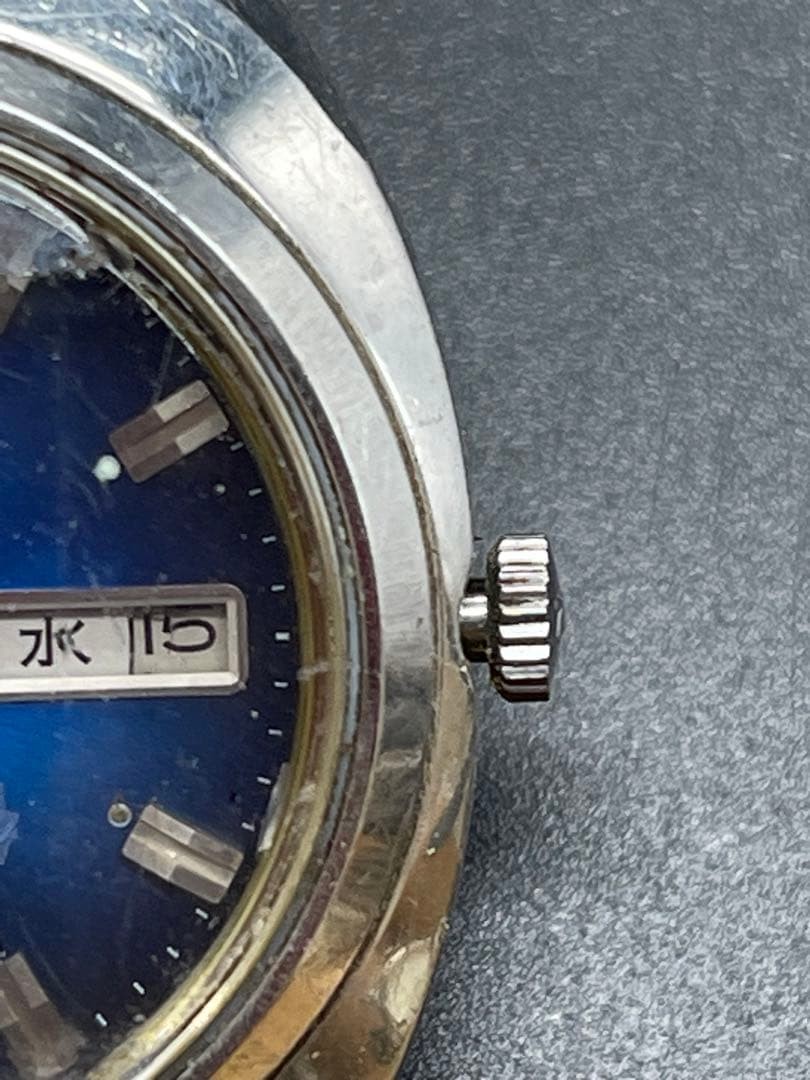 A149 Citizen Seven Star V2 Cut Glass 21 Jewels Wristwatch (Working Condition)