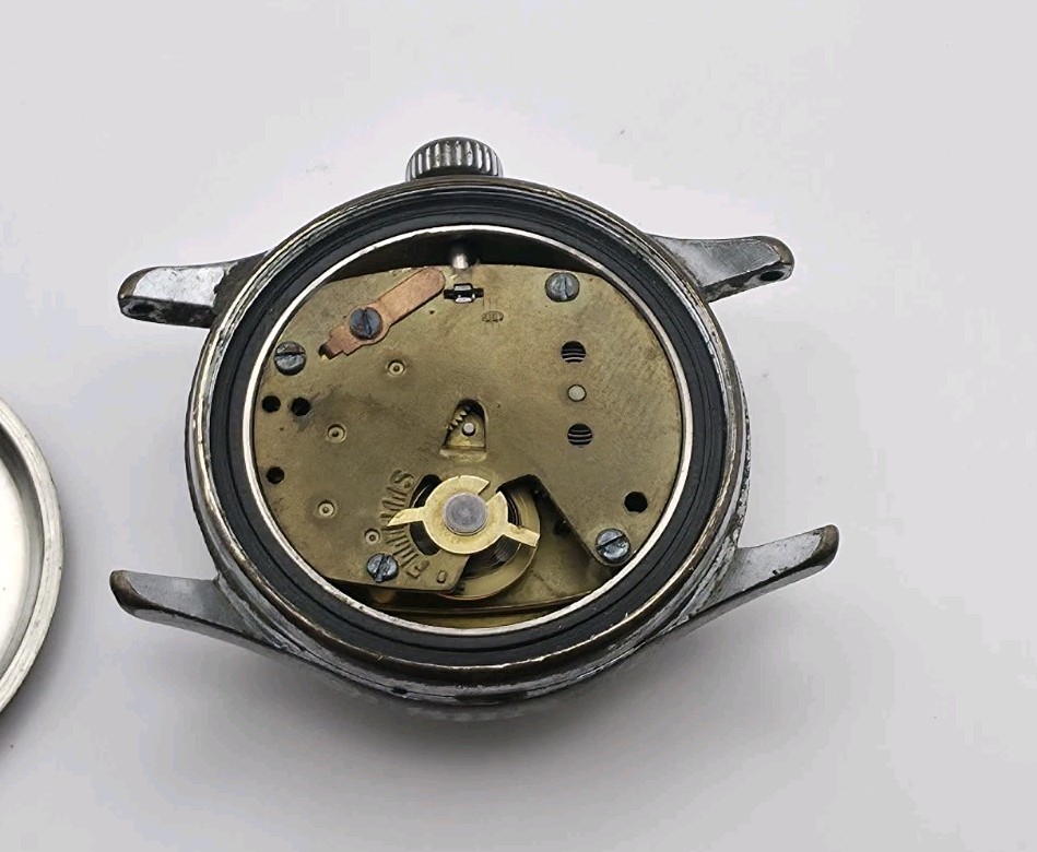 Vintage Timex US Time Military Style Mechanical Wrist Watch Runs