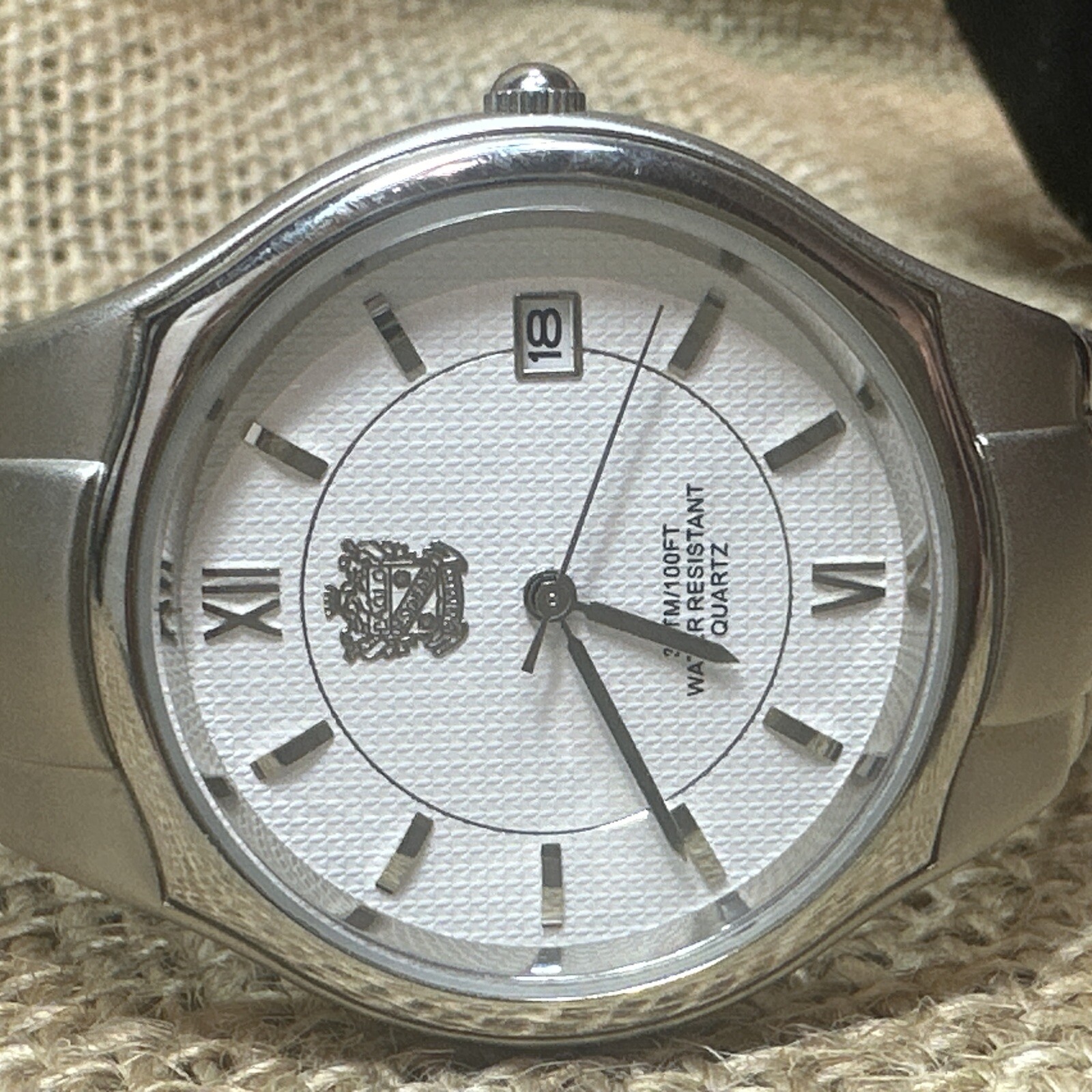 Paolo Gucci Men’s Designer Watch Silver PG 539 WW 3ATM/100FT WATER RESISTANT