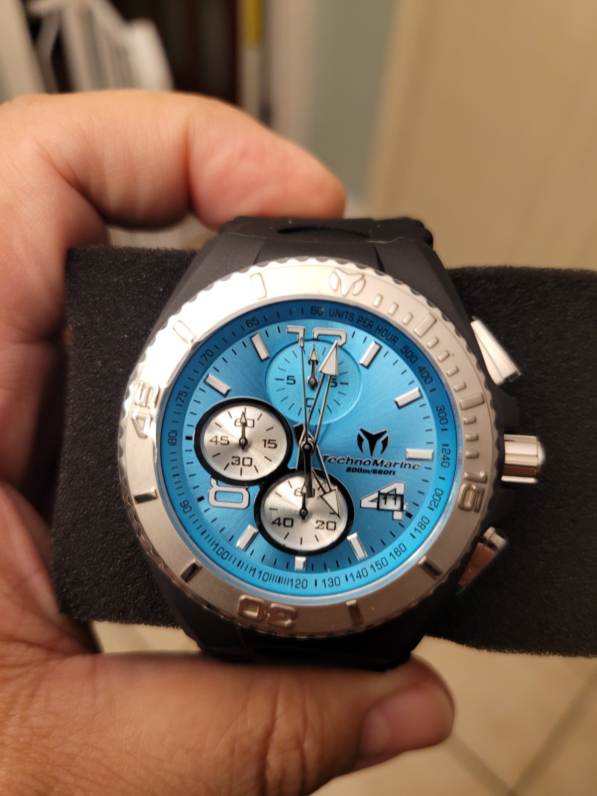 TechnoMarine Cruise JellyFish Men’s Watch – 46mm, Black (TM-125041) LAST ONE!!!!
