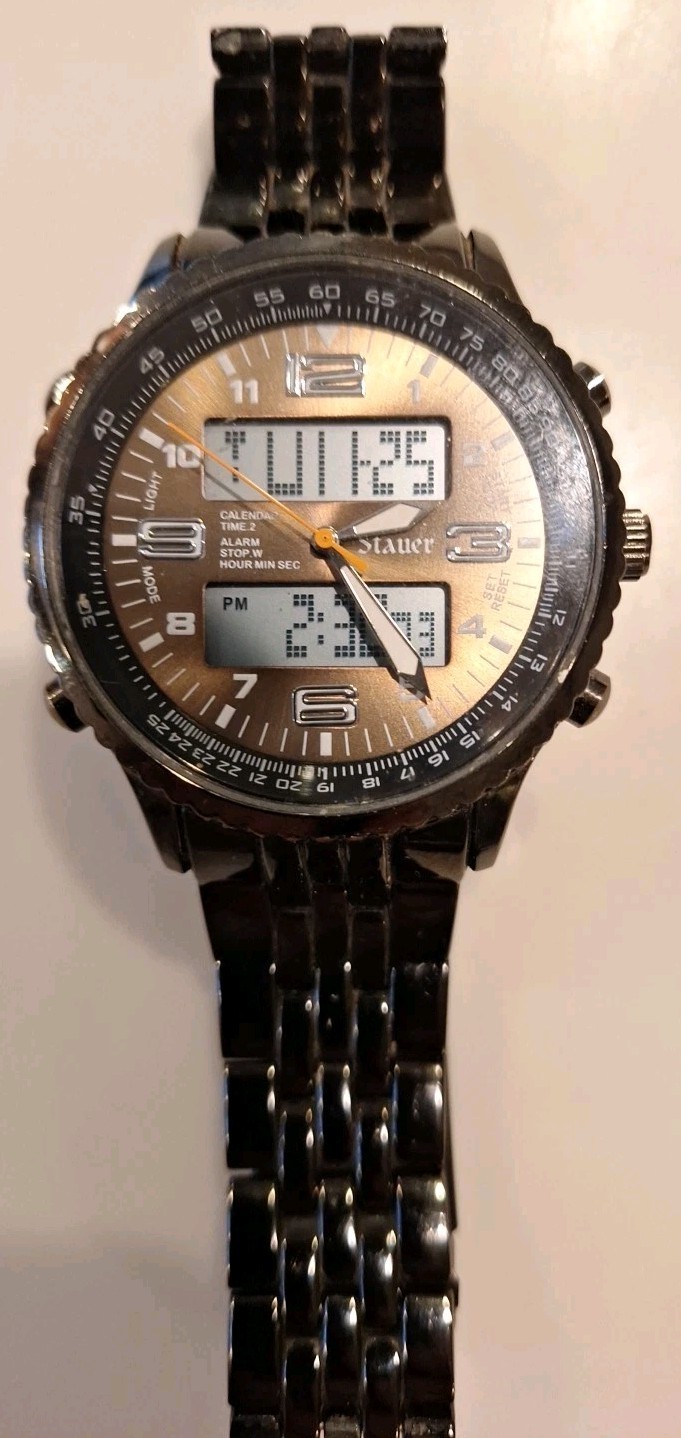 Stauer Metropolis Chronograph Watch with Papers