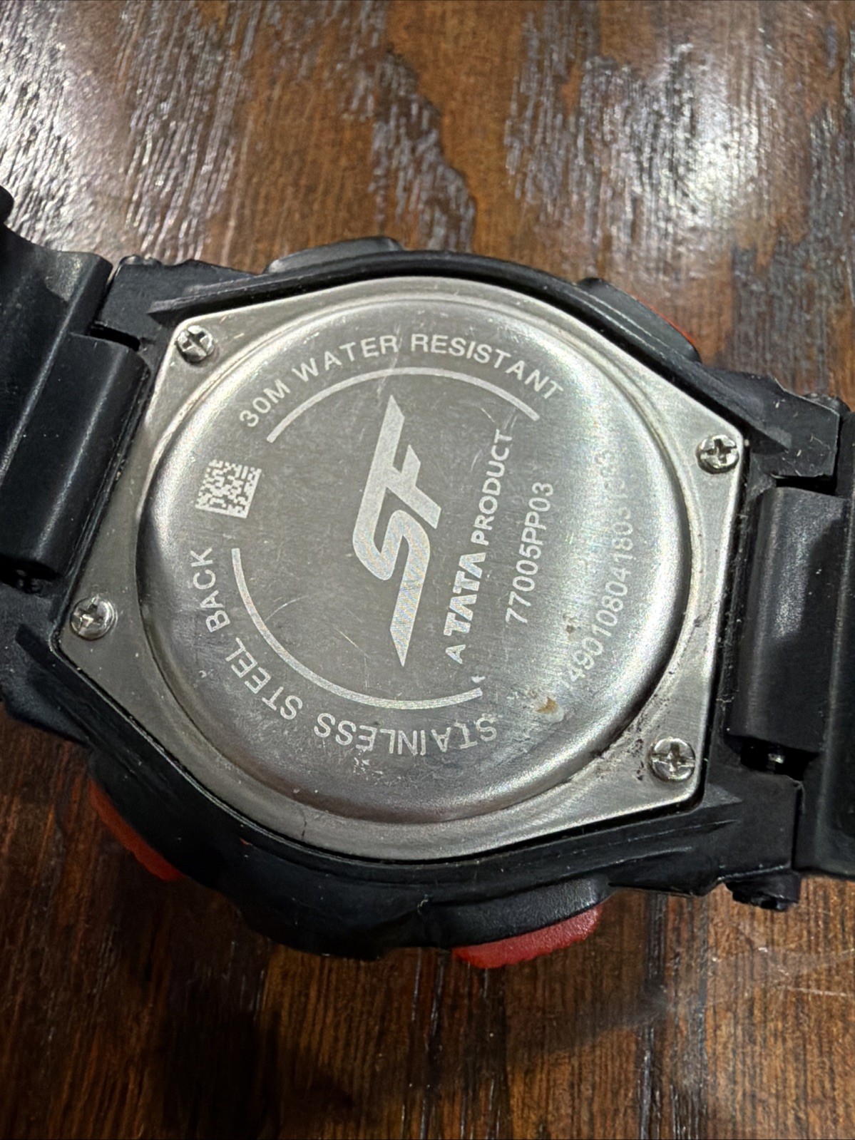 Sonata Sf Digital Watch Men’s Gray Red And Black alarm Chronograph
