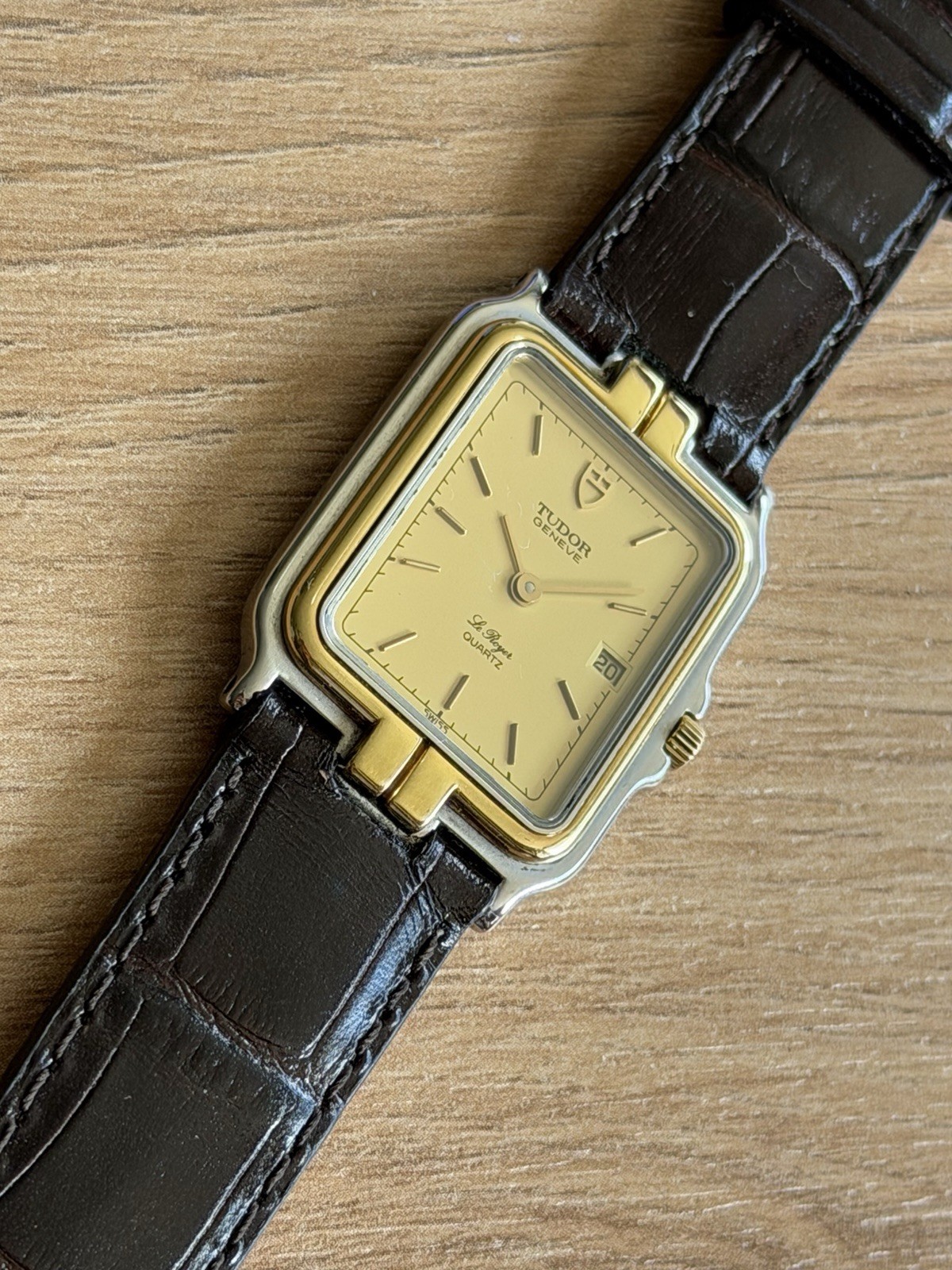 Tudor Le Royer 15009 Quartz Two Tone Preserved Men’s Original