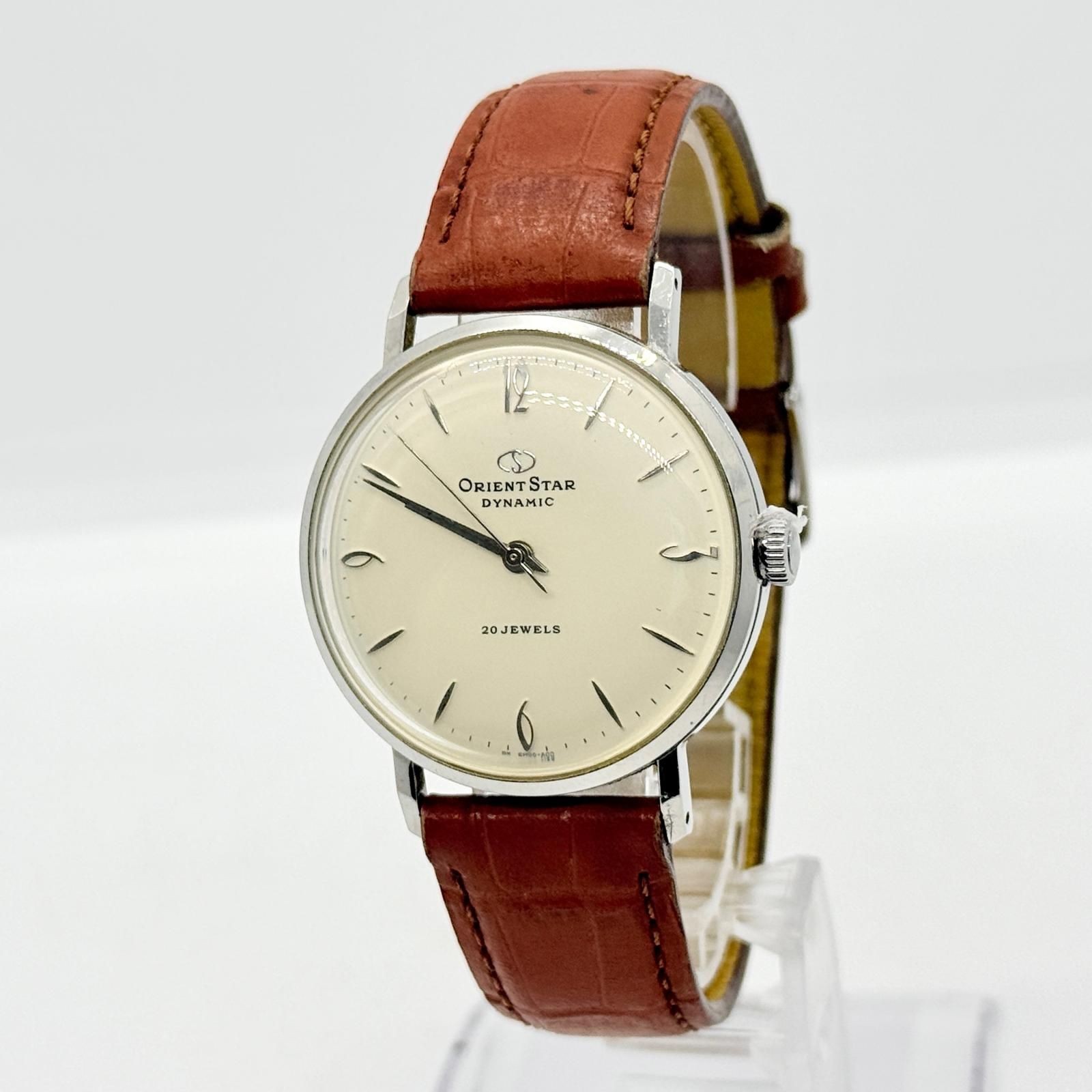 ORIENT ORIENT STAR Dynamic 55th Anniversary Model 20 Jewels Ivory Manual Wind Me