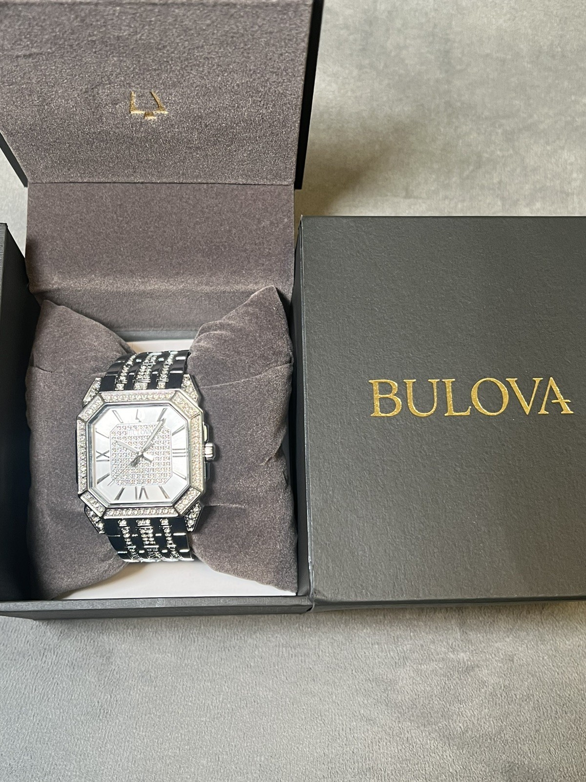Bulova Octava 40mm Stainless Steel with Silver Dial Men’s Wristwatch