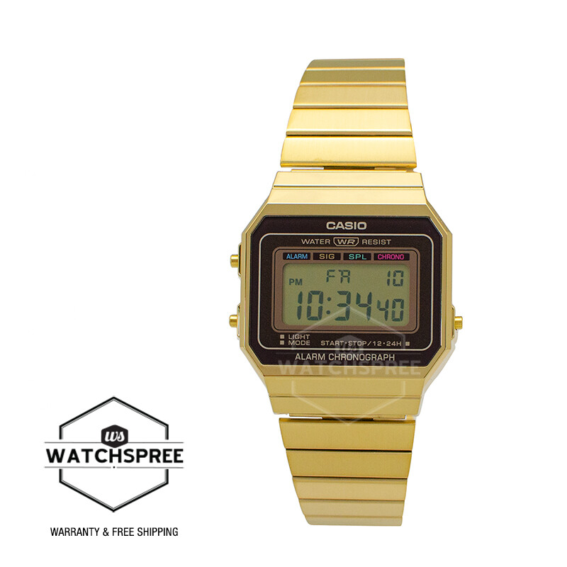 Casio Standard Digital Vintage Collection Watch A700WG-9A