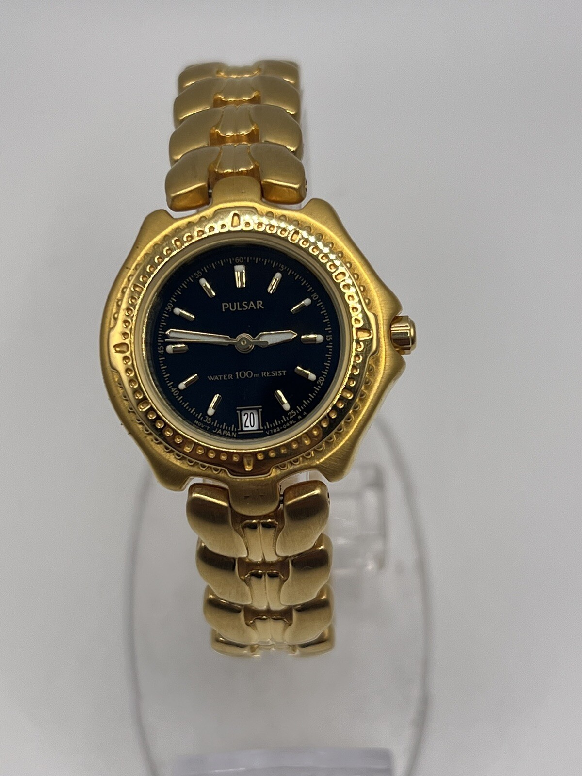 Pulsar Women’s 26mm Brushed & High Polished Gold Fused SS Watch