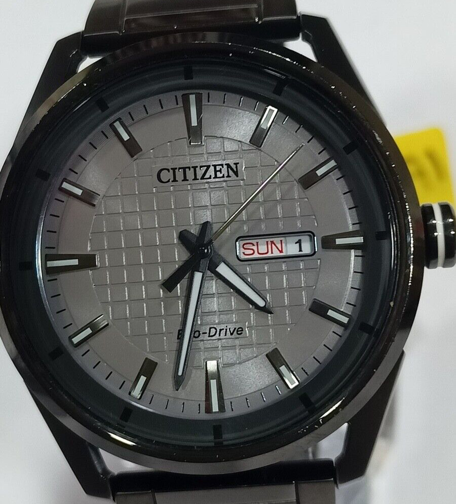 J800-S119251 CITIZEN ECO-DRIVE GRAY STAINLESS STEEL MEN’S WATCH C2-91