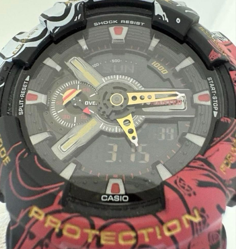 Casio G-Shock GA-110JOP-1A4JR ONE PIECE Monkey D Luffy Limited Watch Mod 5146