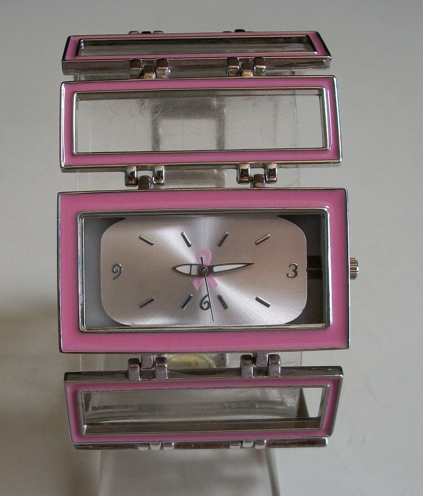 Women’s Breast Cancer Awareness Pink Ribbon Fashion Casual Watch